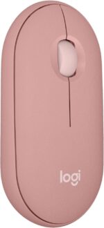 Pebble 2 M350s Slim Bluetooth Wireless Mouse Rose