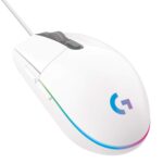 G203 LIGHTSYNC RGB 6 Button Gaming Mouse White - Slika 3