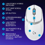 G309 Lightspeed Wireless Gaming Mouse White - Slika 3