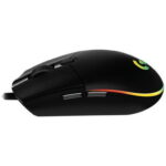 G203 LIGHTSYNC RGB 6 Button Gaming Mouse Black - Slika 3