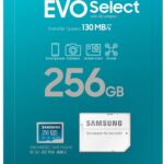 EVO Select 256GB microSDXC with SD Adaptor MB-ME256KA/AM