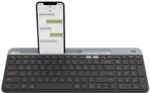 K580 Slim Multi-device Wireless Keyboard Black - Slika 2